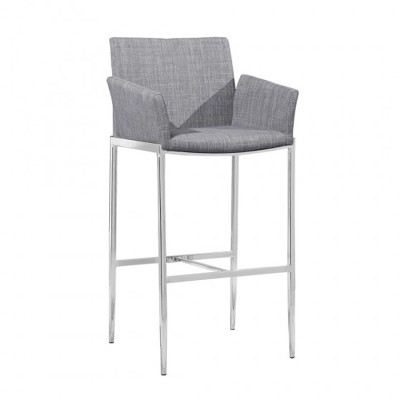 GR ELLIS 29' BAR STOOL GREY